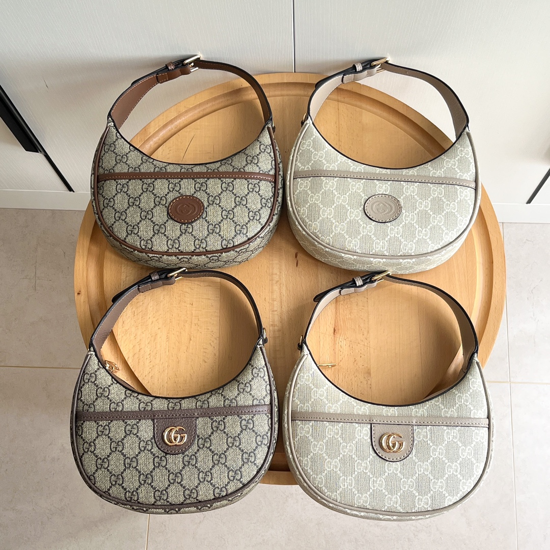 GUCCI half-moon mini handbag
